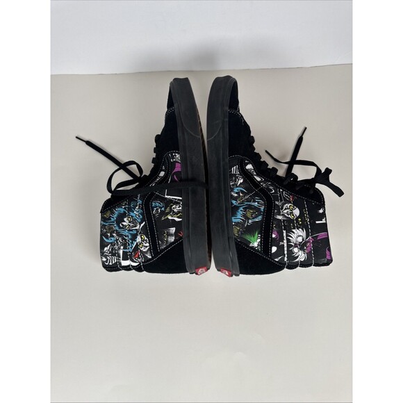 Vans x Disney Sk8-Hi Disney 100 Villains Black Sneaker Men's Size 10 - Picture 7 of 12